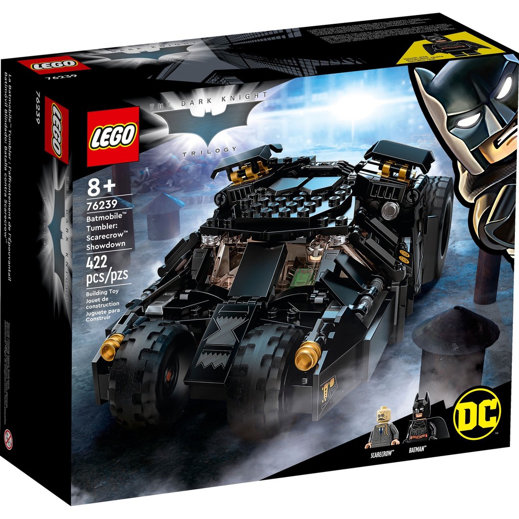 76239 LEGO Super Heroes Batmobile Tumbler Scarecrow Showdown - Xe bọc thép 