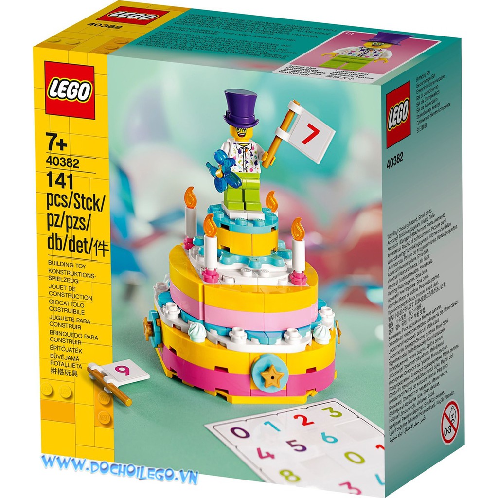 40382 LEGO Seasonal Birthday - Bánh sinh nhật