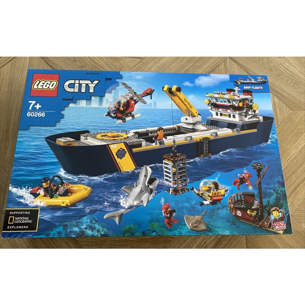 60266 LEGO City Ocean Exploration Ship - Bộ xếp hình Tàu thám hiểm đại dương