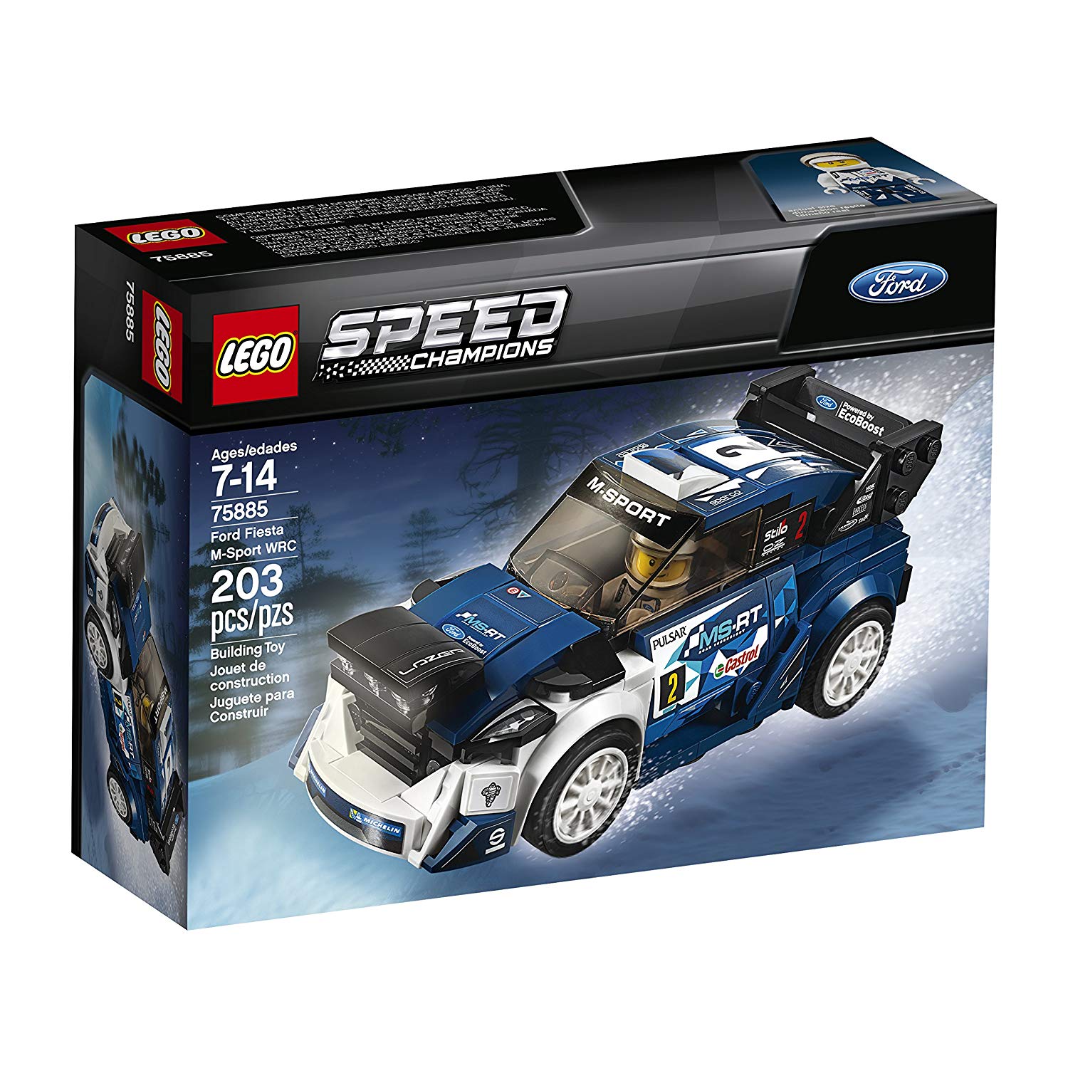 75885 LEGO Ford Fiesta M-Sport WRC