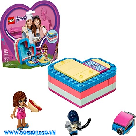 41357  LEGO® Friends Olivia's Summer Heart Box- Hộp trái tim của Olivia
