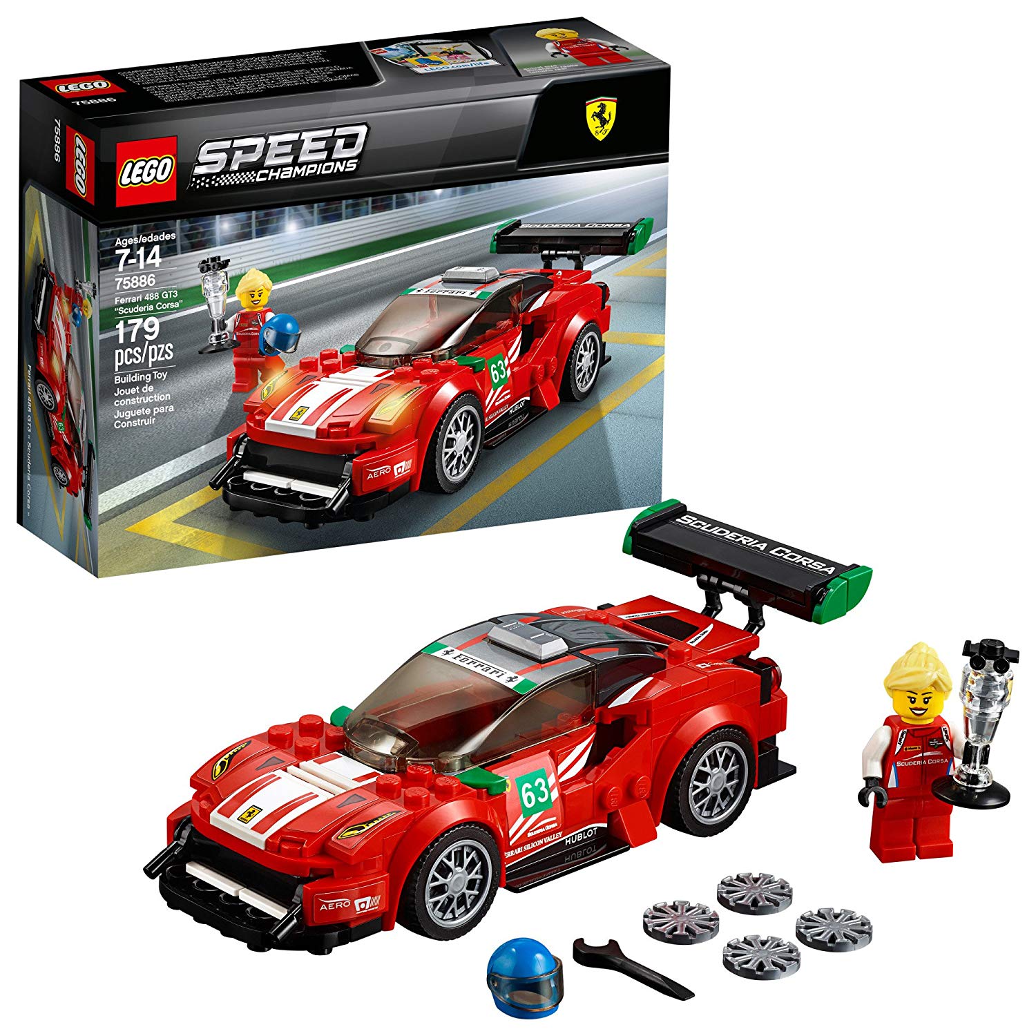 75886 LEGO Ferrari 488 GT3 Scuderia Corsa