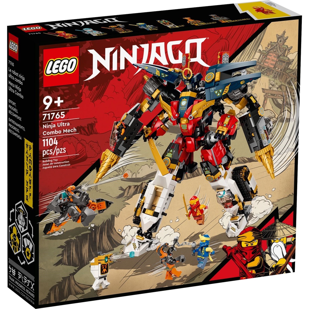 []Hàng sẵn[] 71765 LEGO NINJAGO Ninja Ultra Combo Mech - Chiến giáp dũng mãnh