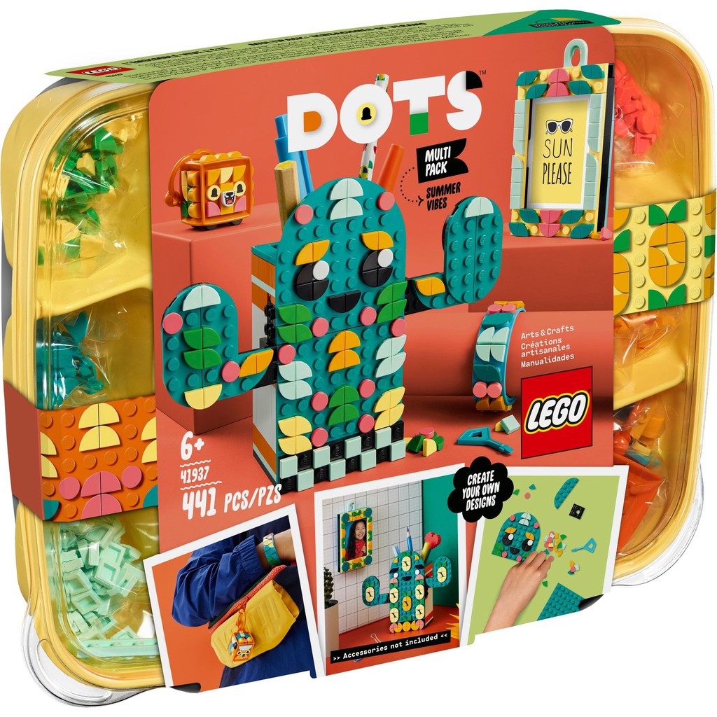 ?? 41937 LEGO Dots Multi Pack - Summer Vibes - Phụ kiện mùa hè