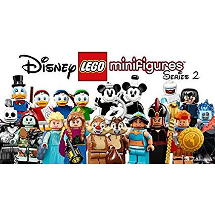 Trọn bộ 18 nhân vật - LEGO Collectible Minifigures 71024 Disney Series 2
