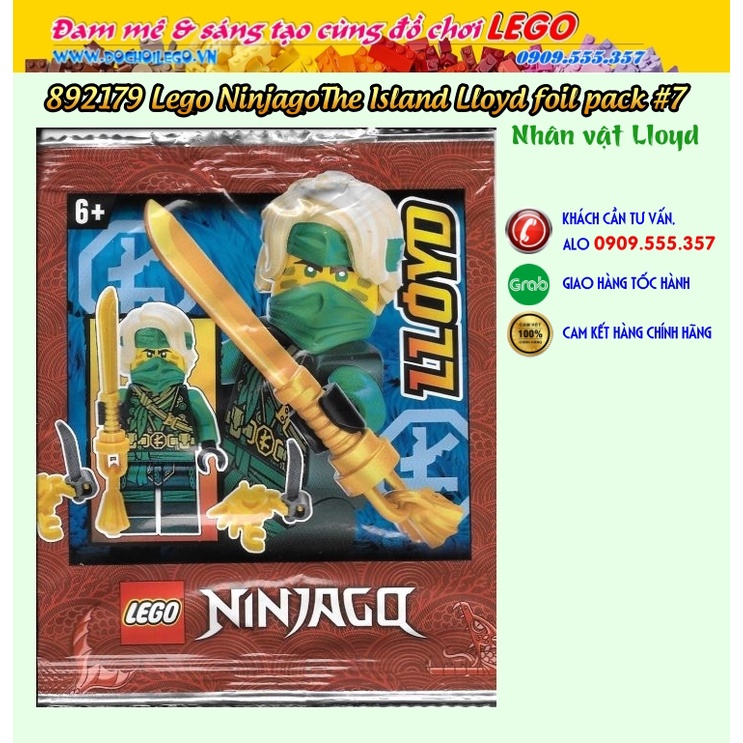 892179 LEGO Ninjago Lloyd foil pack - Nhân vật Lloyd