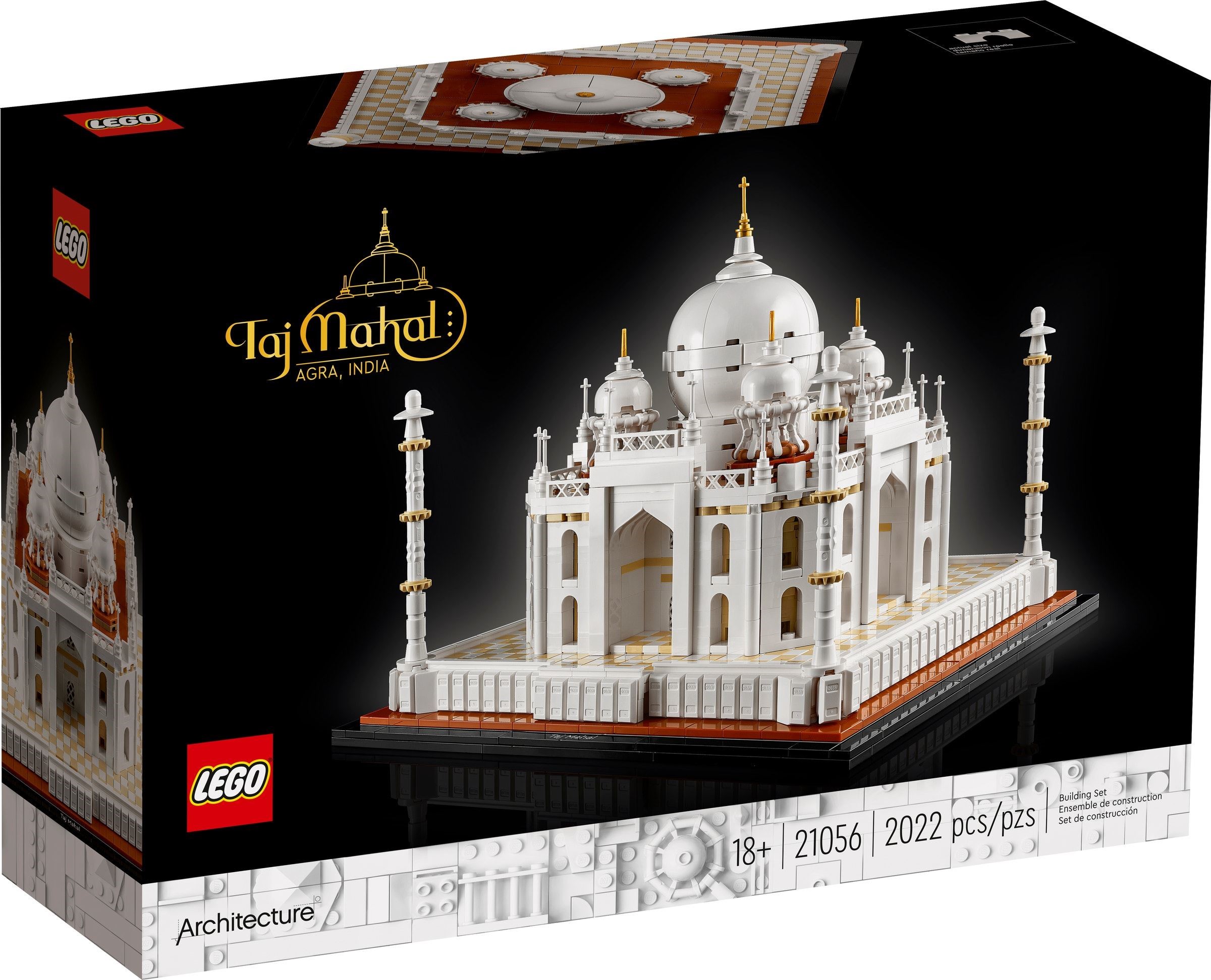 21056 LEGO Architecture Taj Mahal - Bộ LEGO Kiến trúc công trình Tajmahal