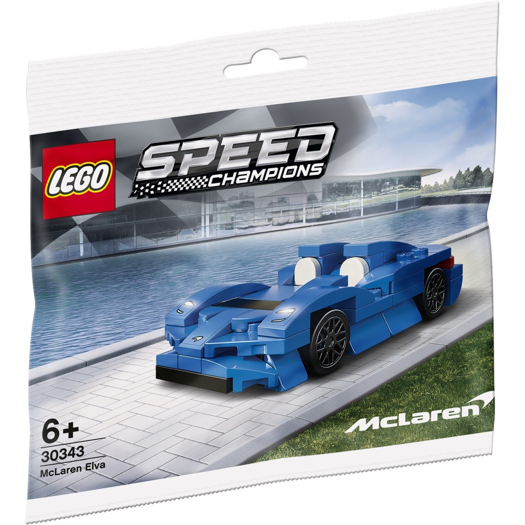 30343 LEGO Speed Champions McLaren Elva polybag - xe McLaren Elva phiên bản mini