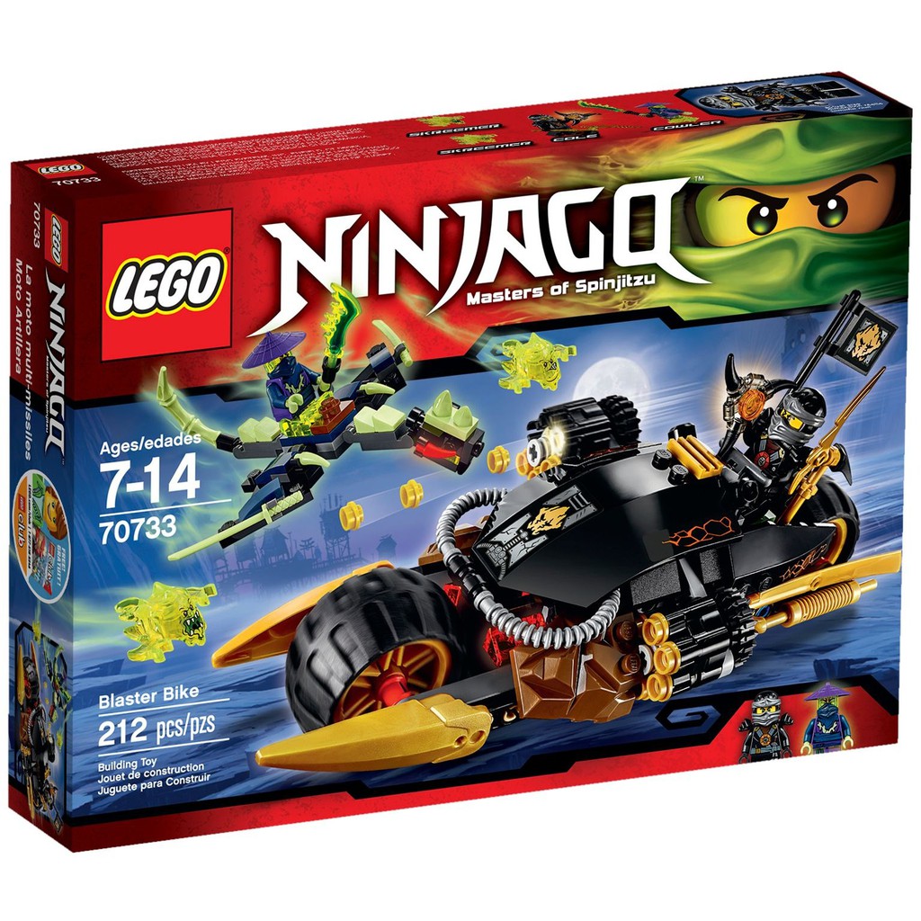 70733 LEGO Ninjago Blaster Bike - Xe phá hủy