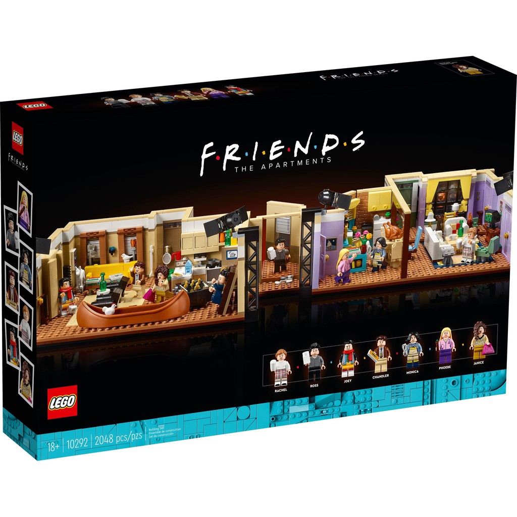 10292 LEGO Creator Expert The Friends Apartments- Đồ chơi LEGO theo bộ phim truyền hìn The Friends