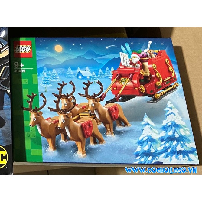 ❤️ []Có sẵn[] 40499 LEGO Seasonal Christmas Santa's Sleigh - Xe trượt tuyết của ông già NOEL