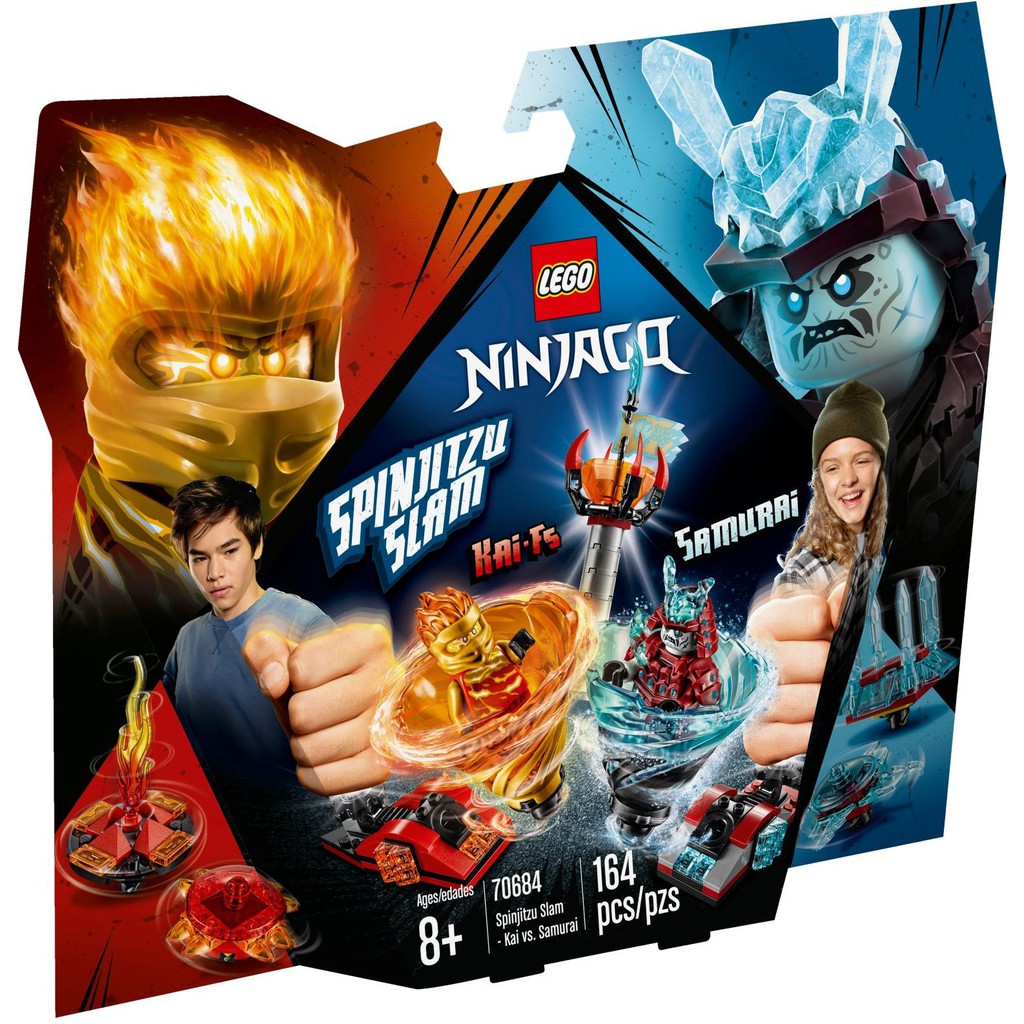 70684 LEGO Ninjago Spinjitzu Slam - Kai vs. Samurai- Lốc Xoáy tối thượng