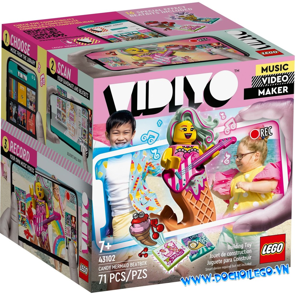 43102 LEGO Vidiyo Beatbox Candy Mermaid BeatBox _ Nàng tiên cá