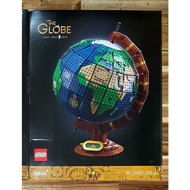 21332 LEGO Ideas The Globe - Đồ chơi lắp ráp Ý tưởng :QỦA ĐỊA CẦU