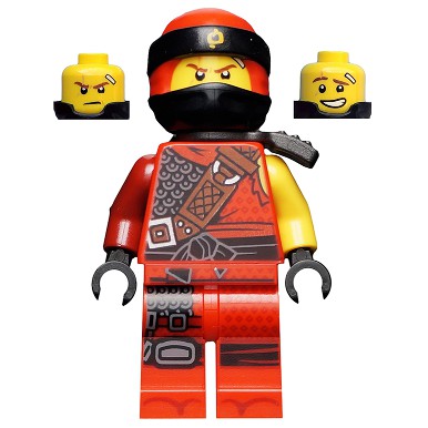 Kai - LEGO Ninjago Hunted, Pearl Dark Gray Side-Scabbard, Season 9 - Nhân vật Kai njo473