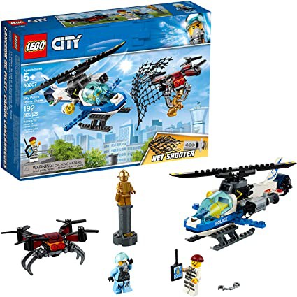 60207 LEGO® CITY Sky Police Drone Chase -  Cuộc truy bắt máy bay không người lái