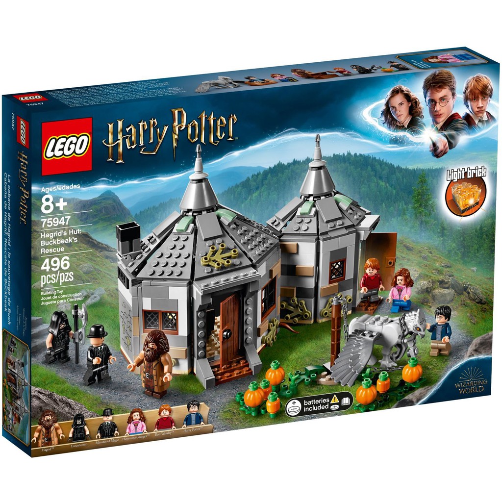 75947 LEGO Hagrid's Hut: Buckbeak's Rescue - Cuộc giải cứu bằng mã