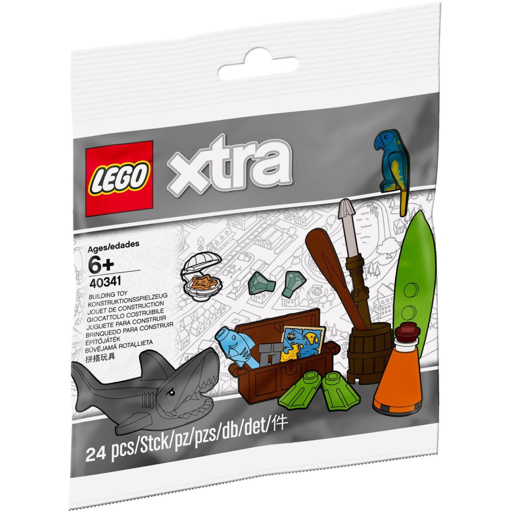 40341 LEGO Extra Sea Accessories - Phụ kiện biển