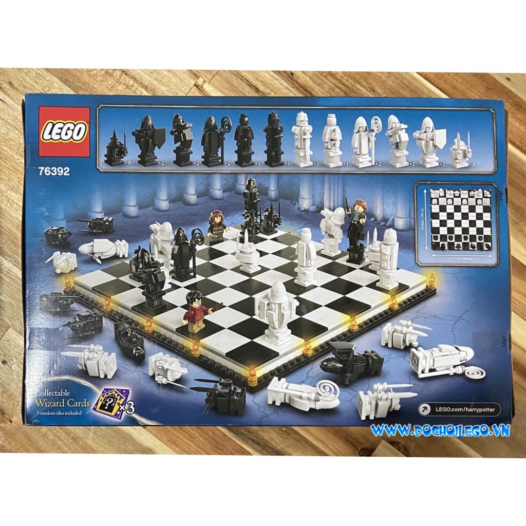 76392 LEGO Hogwarts™ Wizard’s Chess - Bộ cờ Harry Potter