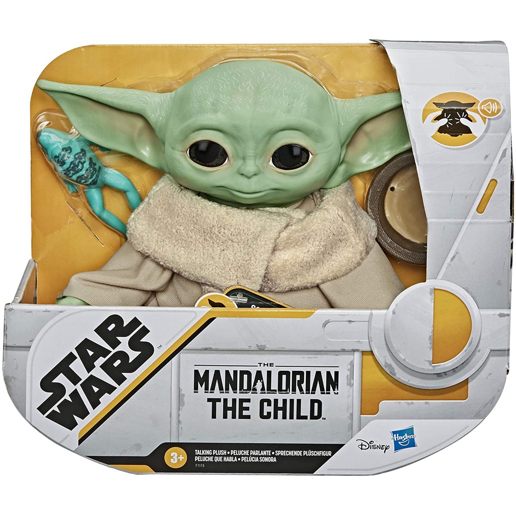Nhân vật The Child, có phụ kiện- Star Wars The Child Talking Plush Toy with Character Sounds and Accessories