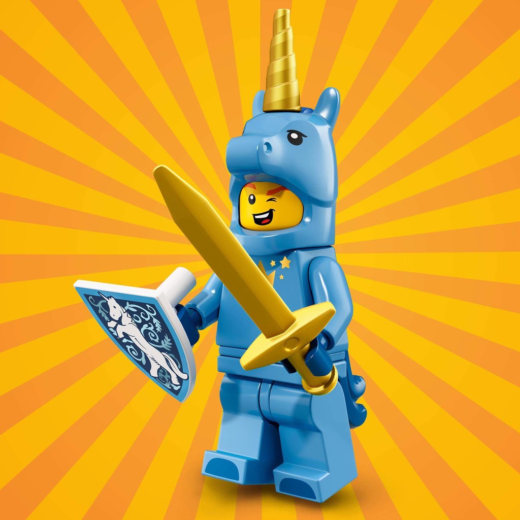 Nhân vật Unicorn Guy -  LEGO 71021 Minifigures Series 18 - Hàng có sẵn
