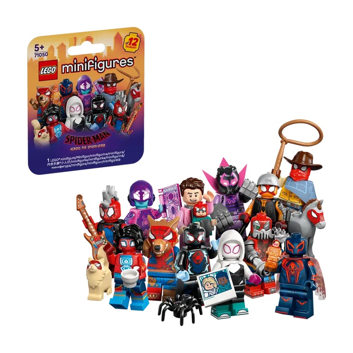 [1 nhân vật] 71050 LEGO  Super Heroes Spider-Man Across the Spider-Verse Series Minifigures 