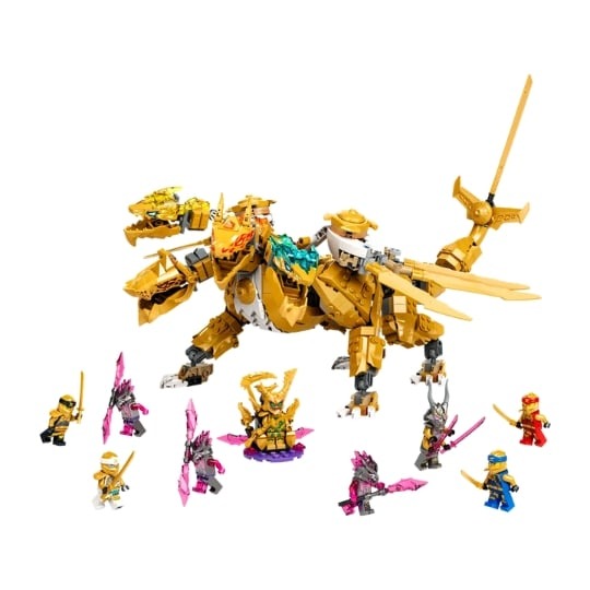 71775 LEGO Ninjago Crystalized Lloyd's Golden Ultra Dragon - Siêu Rồng vàng của Lloyd