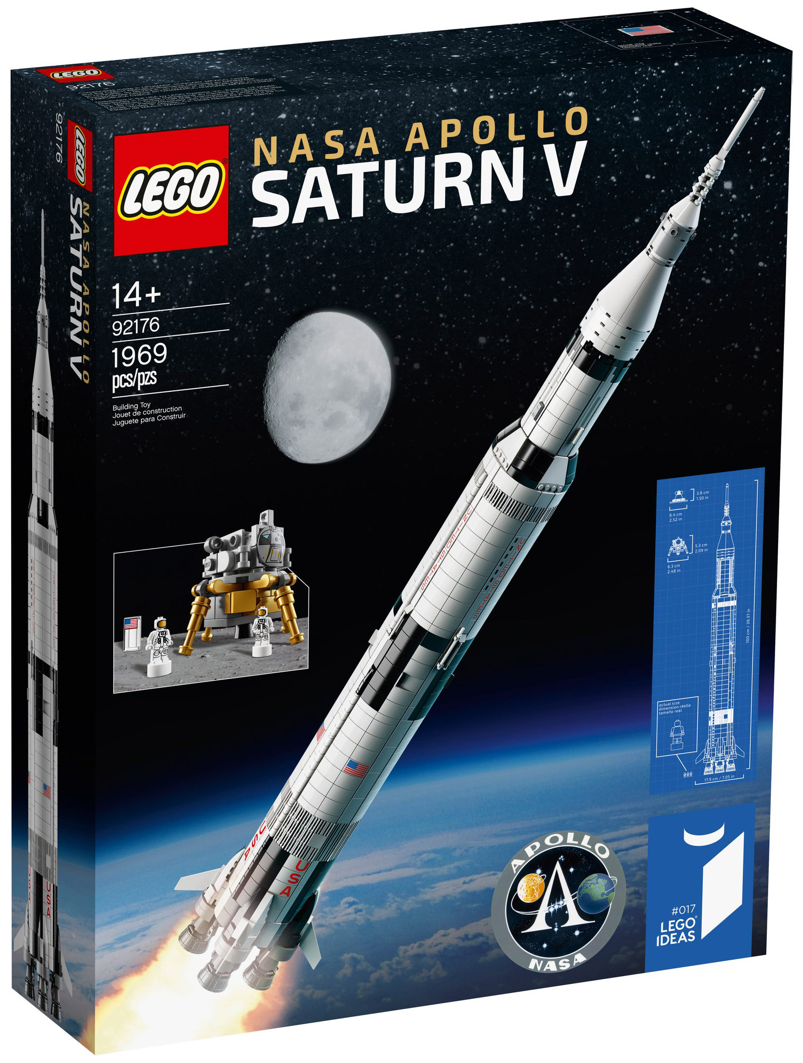 21309 LEGO® NASA Apollo Saturn V