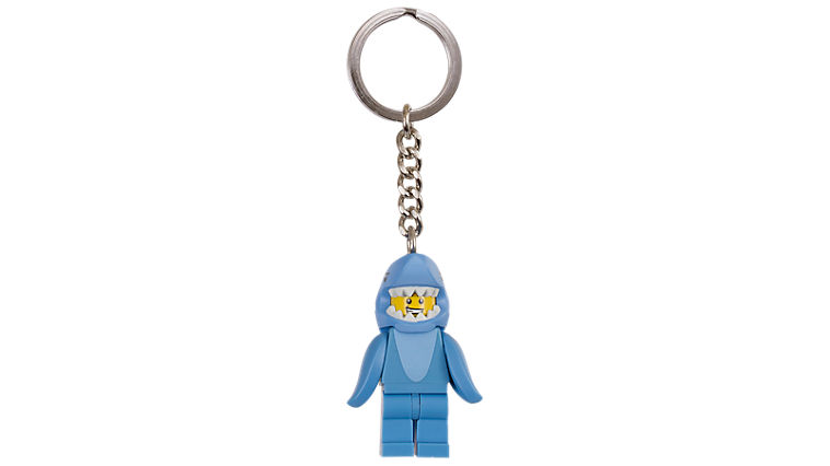 853666 LEGO® Shark Suit Guy Key Chain