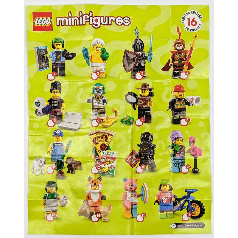 [Một nhân vật] 71025 LEGO Đồ chơi lắp ráp Minifigures Series 19