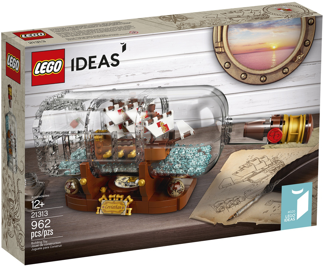 21313/92177 LEGO Ideas SHIP IN A BOTTLE - Thuyền trong chai