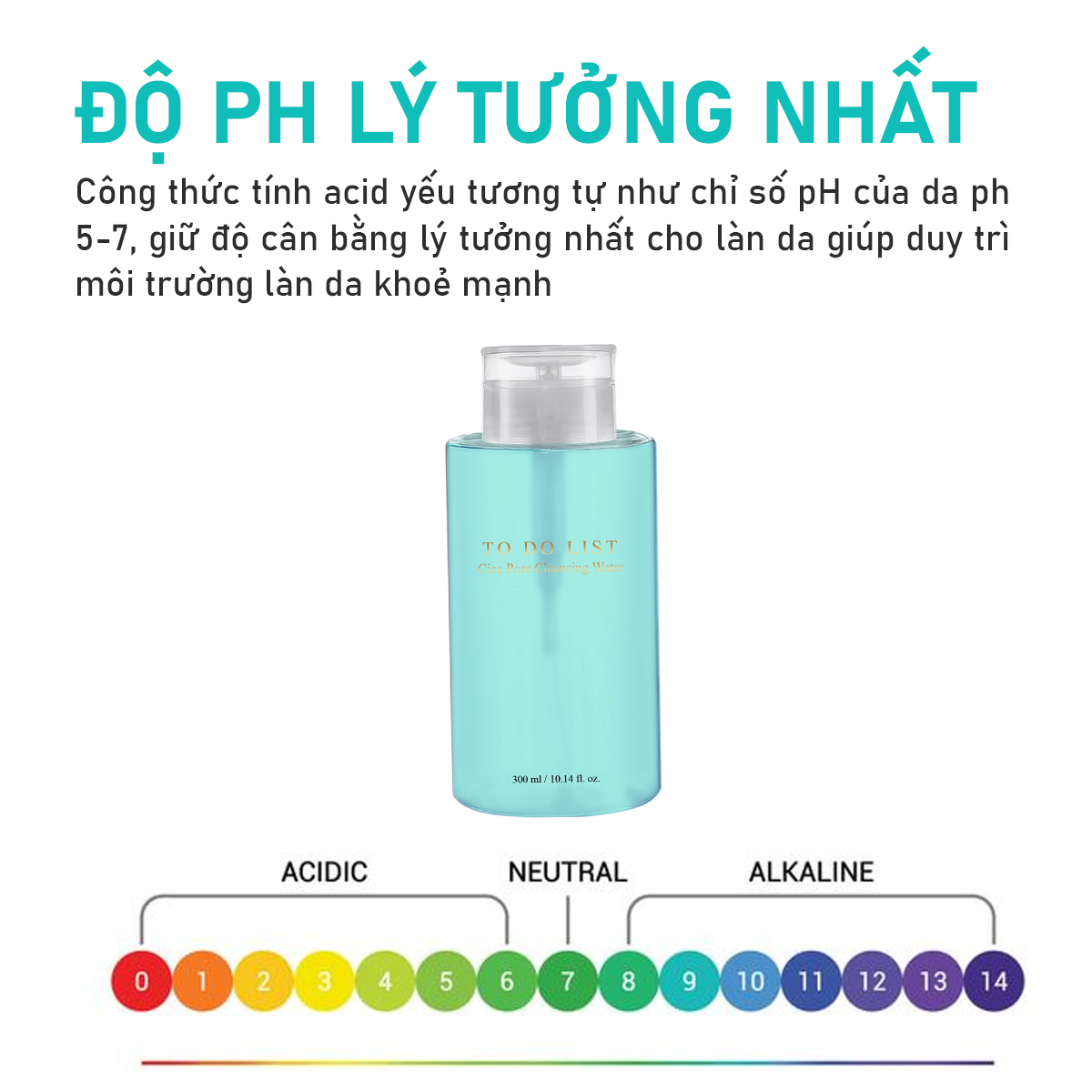 ĐỘ PH LÝ TƯỞNG NHẤT CỦA LÀN DA