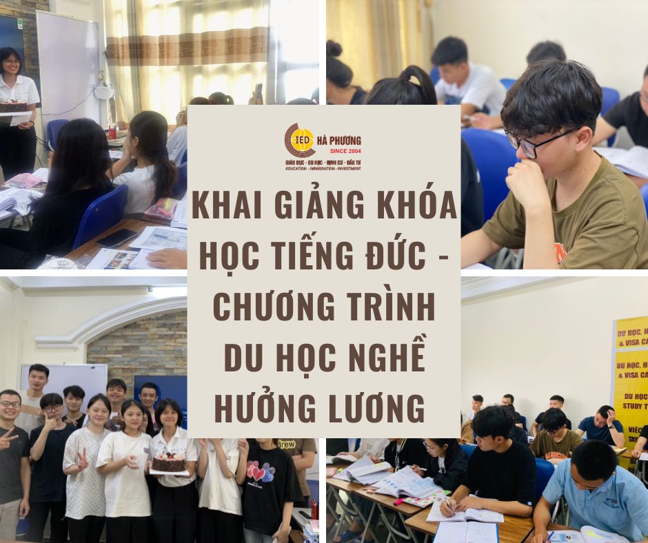 LỚP TIẾNG ĐỨC KHAI GIẢNG VÀO 29/8