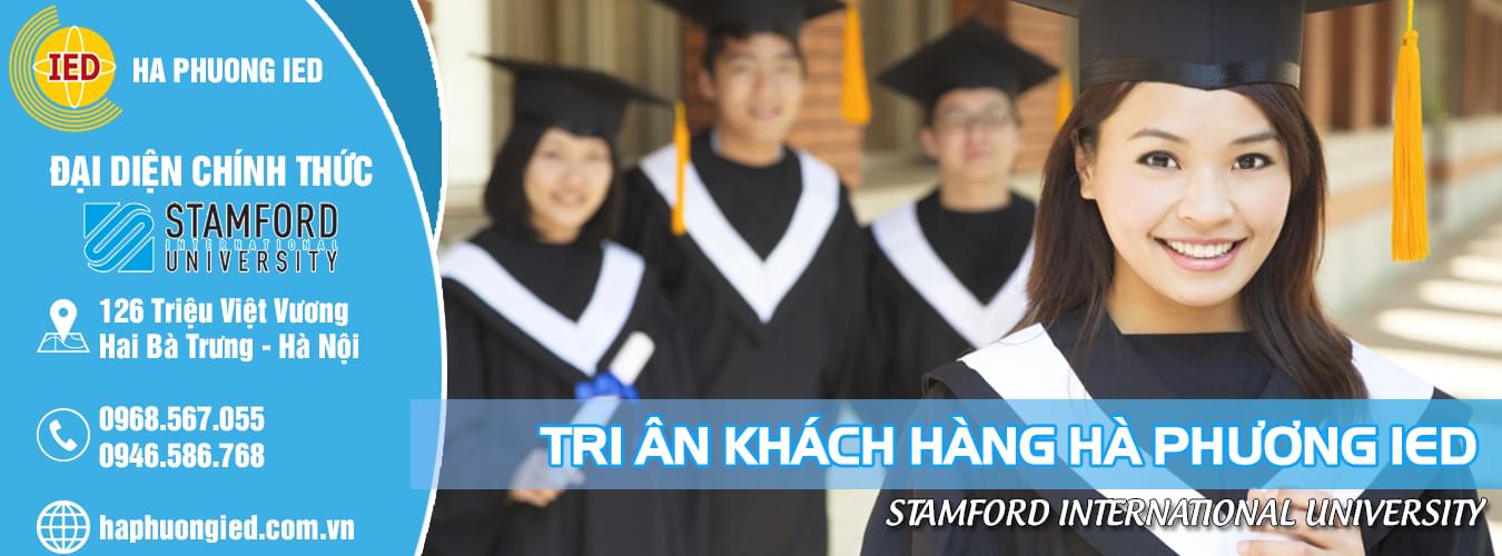 Chương trình tri ân phụ huynh & học sinh của HÀ PHƯƠNG IED dành cho các  em du học Đại Học Quốc tế Stamford