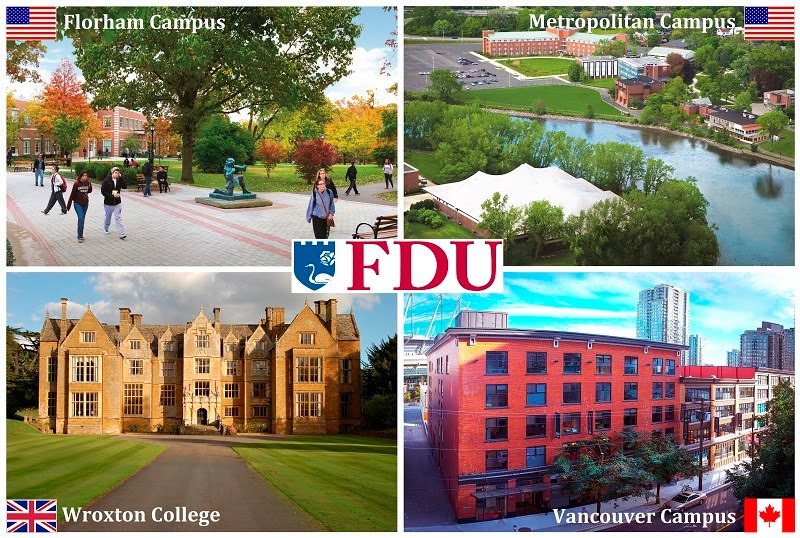 FAIRLEIGH DICKINSON UNIVERSITY VÀ HỌC BỔNG 75% TÁI TỤC MỖI NĂM