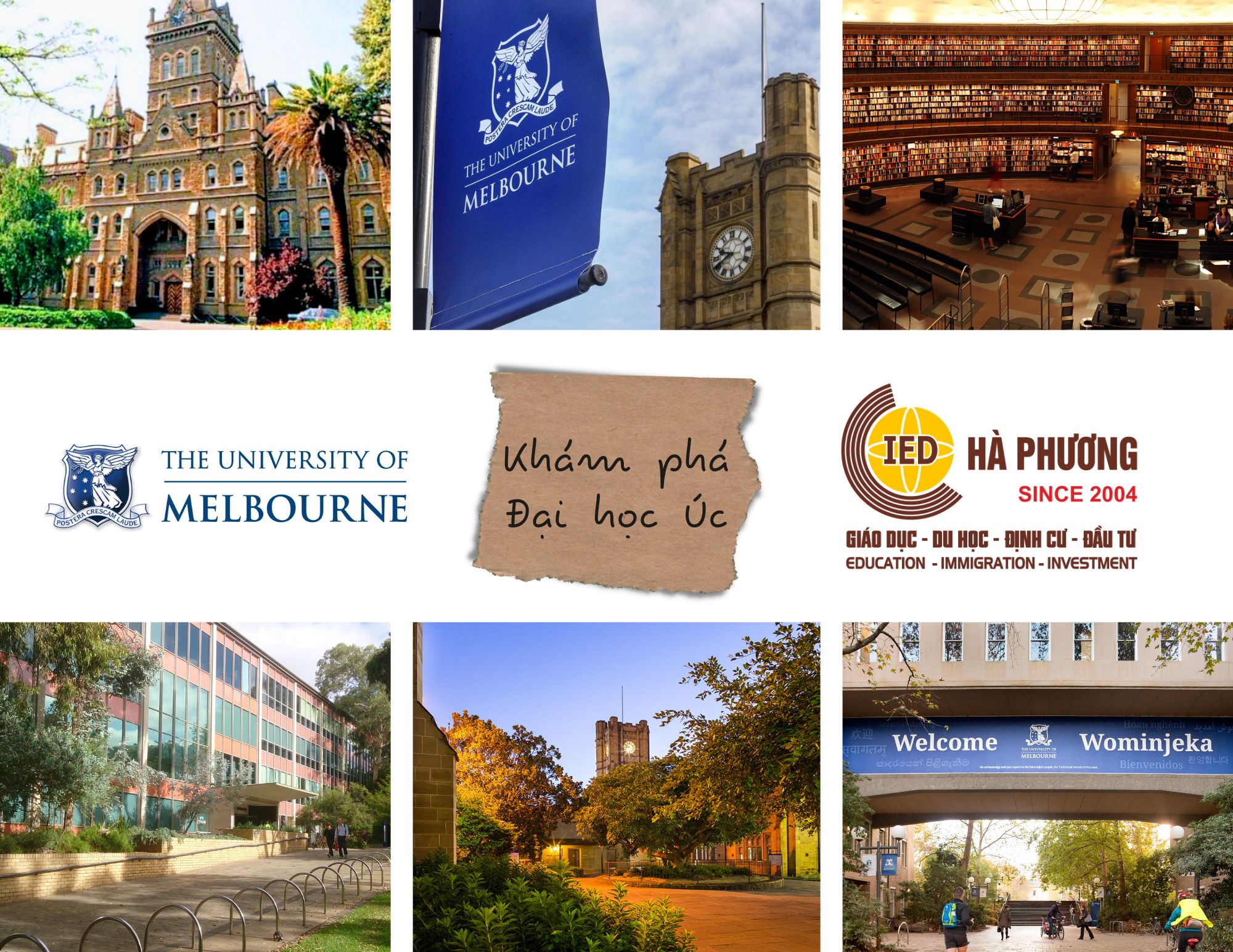 THE UNIVERSITY OF MELBOURNE, AUSTRALIA CÓ ĐÁNG HỌC?