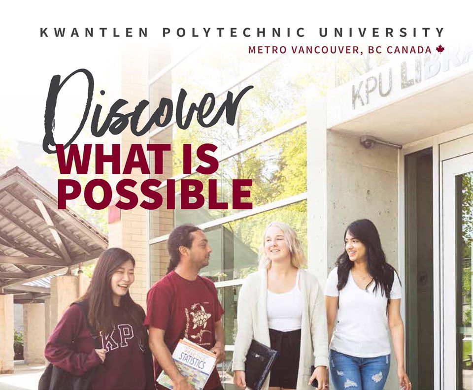 HỌC PHÍ MỀM VÀ HỌC BỔNG ĐẦU VÀO HẤP DẪN TẠI KWANTLEN POLYTECHNIC UNIVERSITY - CANADA