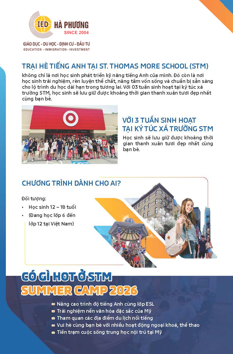 🇺🇸 DU HỌC HÈ MỸ 2026 - GIẢM NGAY APPLICATION FEE | TRẢI NGHIỆM CHUẨN BOARDING SCHOOL 🔥