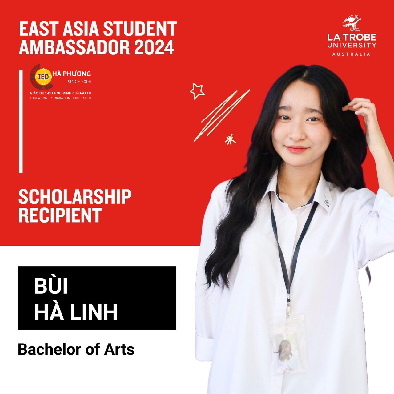 "QUÁN QUÂN" CỦA HỌC BỔNG EAST ASIA STUDENT AMBASSADOR - ĐẠI HỌC LA TROBE