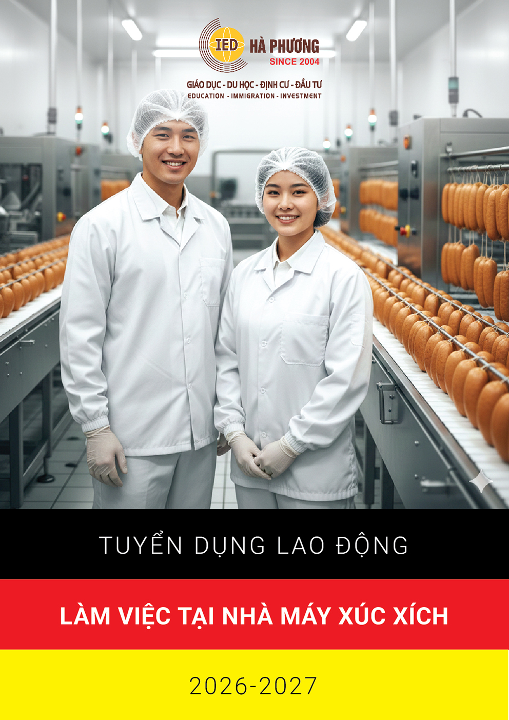 TÂY ĐỨC VẪY GỌI: THU NHẬP "KHỦNG" TỚI 80 TRIỆU/THÁNG TẠI NHÀ MÁY XÚC XÍCH HIỆN ĐẠI!