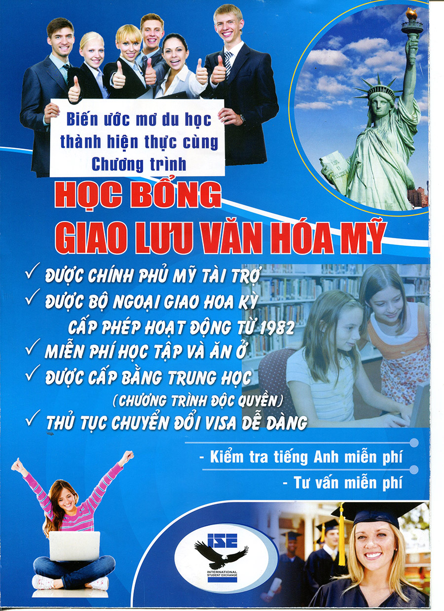 Học bổng giao lưu văn hóa Mỹ