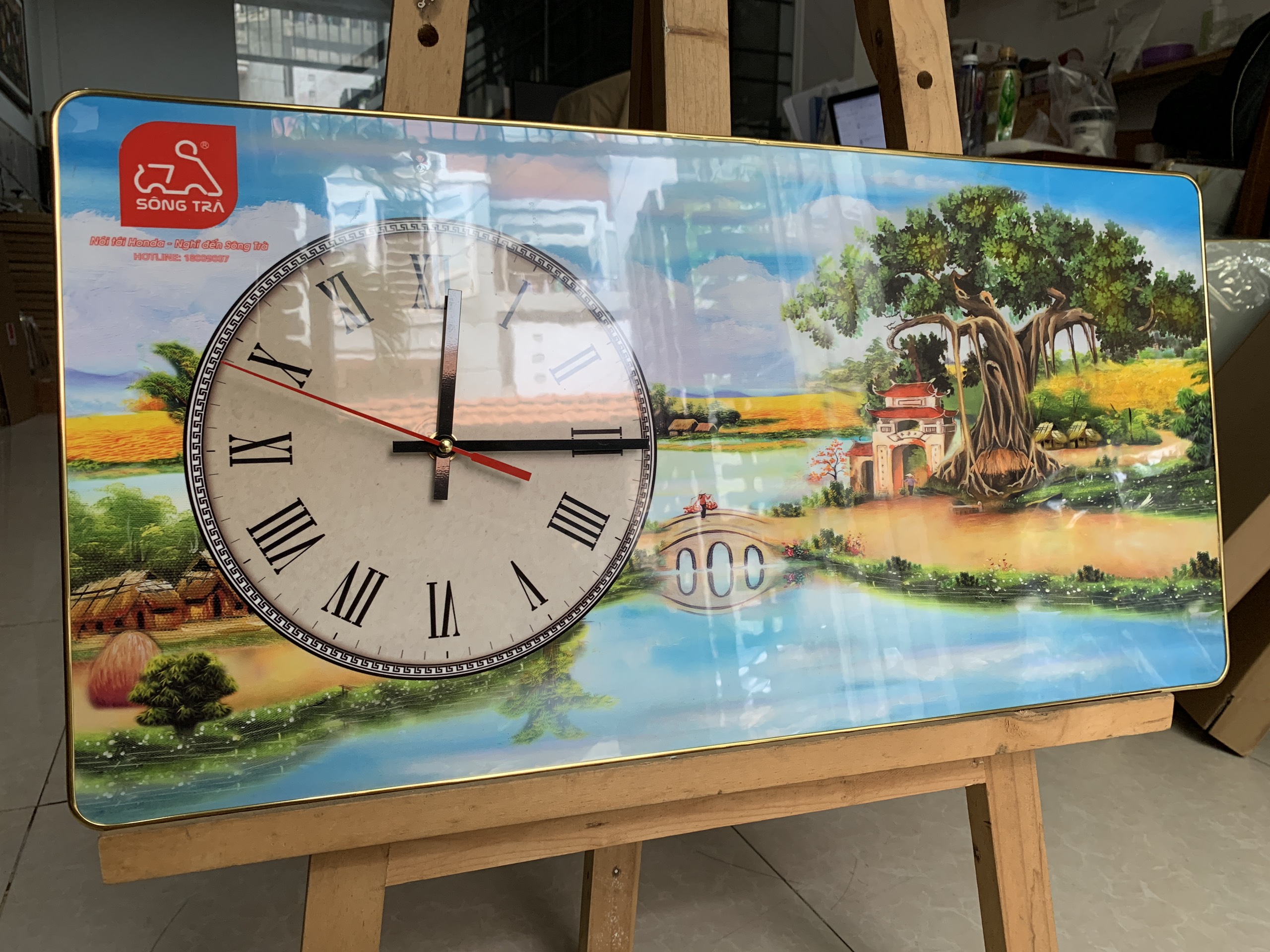 TRANH ĐỒNG HỒ TREO TƯỜNG TRÁNG GƯƠNG - QUÀ TẶNG DOANH NGHIỆP CAO CẤP TRANH ĐỒNG HỒ TREO TƯỜNG TRÁNG GƯƠNG - QUÀ TẶNG DOANH NGHIỆP CAO CẤP