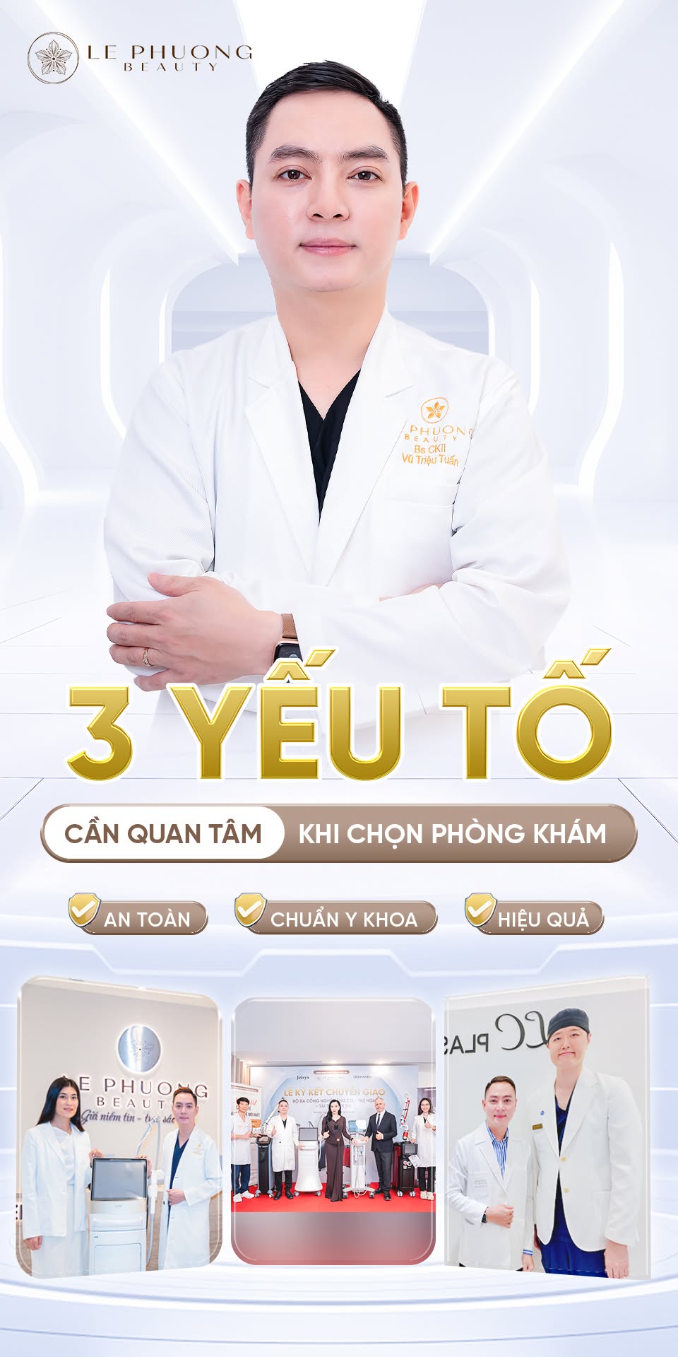 3 YẾU TỐ QUAN TRỌNG KHI LỰA CHỌN PHÒNG KHÁM DA LIỄU UY TÍN