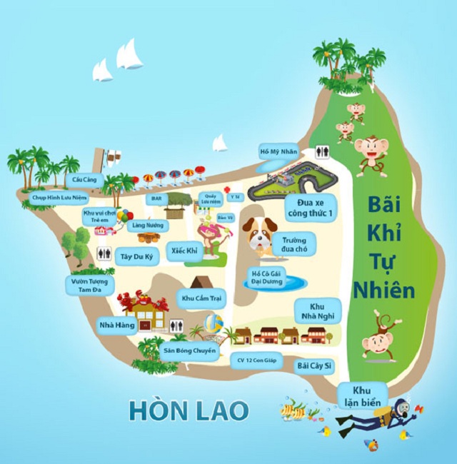 Đảo Khỉ Nha Trang – tận hưởng niềm vui mới lạ và hấp dẫn