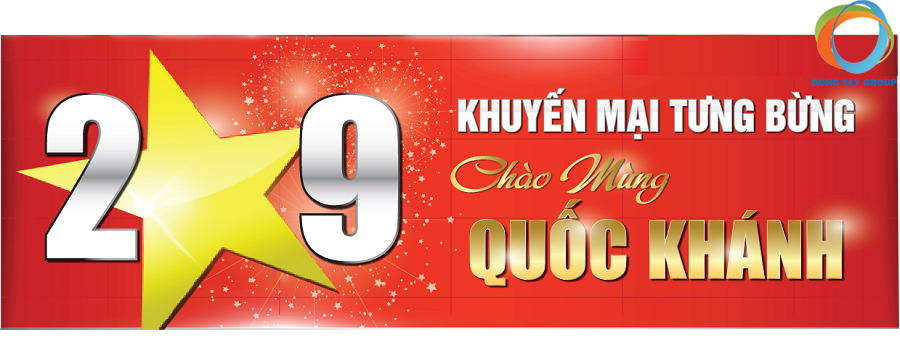 Thông báo: Khuyến mại tưng bừng - Chào mừng Quốc khánh 2/9/2017