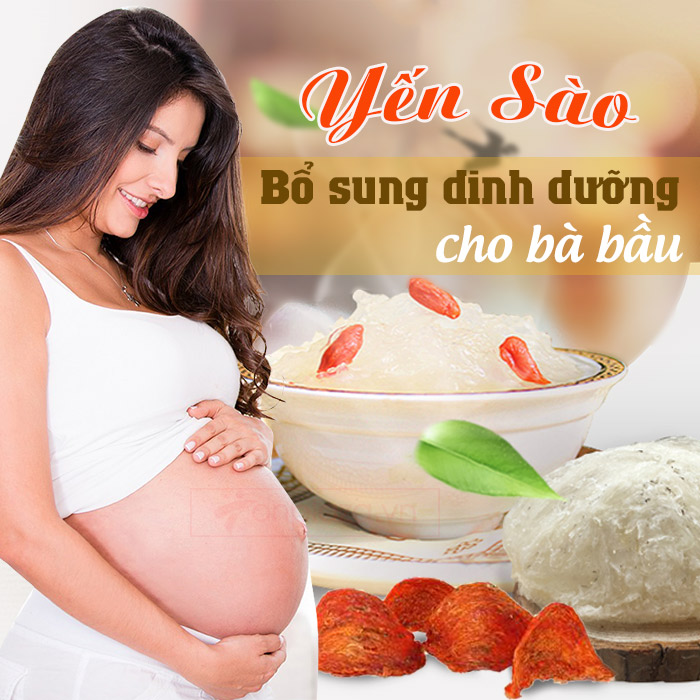 Vì sao phụ nữ nên sử dụng yến sào khi mang thai ?