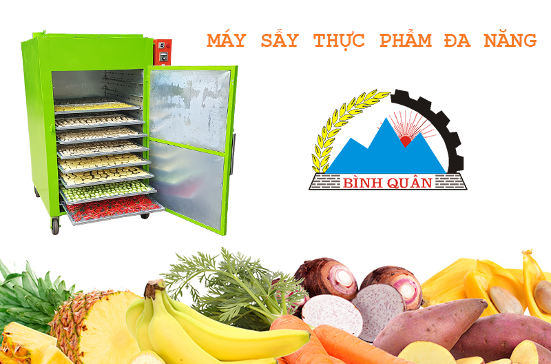 máy sấy thực phẩm bình quân