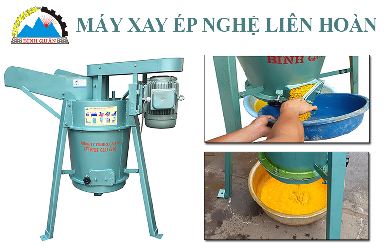 máy làm tinh bột nghệ