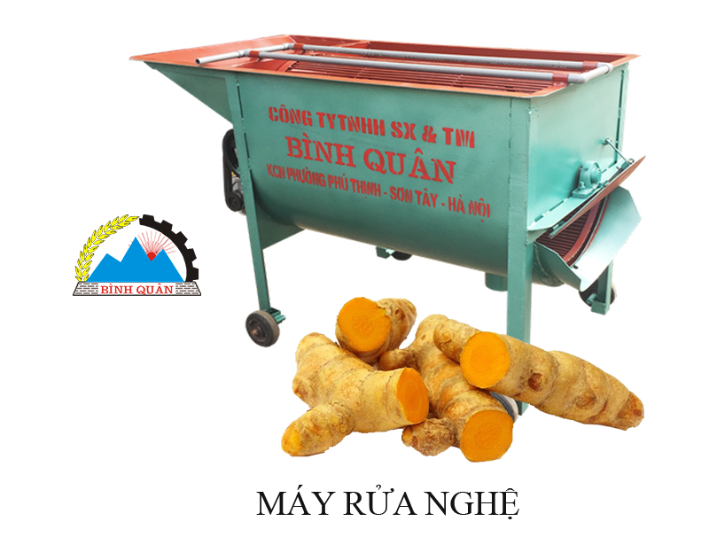 máy rửa nghệ