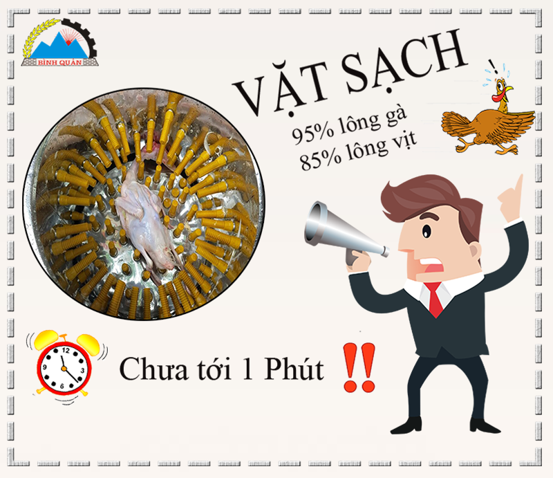 máy vặt lông vịt